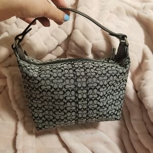 Coach Signature Jacquard Soho Mini Purse